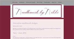 Desktop Screenshot of needleworkbynikki.co.uk